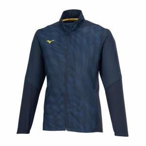 ミズノ公式 ウィンドブレーカージャケット ユニセックス Dネイビー