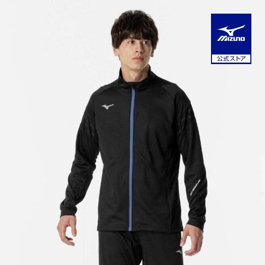 ミズノ公式 汗処理/通気 ドライエアロフロージャケット メンズ ブラック クリアランス トレーニング...