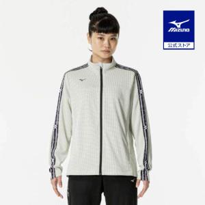 ミズノ公式 ウォームアップパンツ レディース ディープネイビー×ブルー