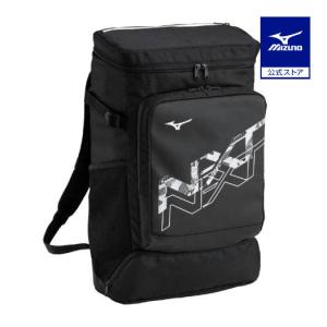 ミズノ公式 N-XTバックパック 40L ブラック×ホワイト