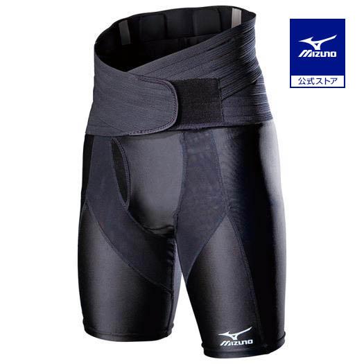 ミズノ公式 バイオギアゴルフ専用腰サポーター メンズ ブラック クリアランス