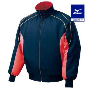 【新品】ミズノMIZUNO ティックフィルアウター 赤×黒 MIZUNO（ミズノ） ミズノ公式 ミズノプロ テックシールドジャケット