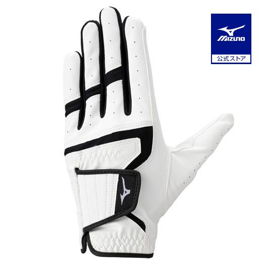 ミズノ公式 MX エムエックス 手袋/左手 ゴルフ ホワイト メンズ