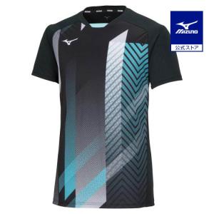 MIZUNO（ミズノ） ミズノ公式 ゲームシャツ ラケットスポーツ ユニ
