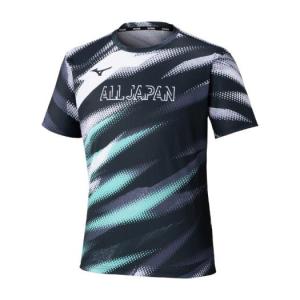 MIZUNO ソフトテニス バドミントン ウェア ALL JAPAN 62JAC051 半袖T