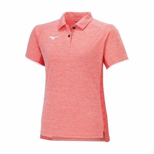 ミズノ公式 ゲームシャツ 卓球 レディース デュバリーレッド クリアランス