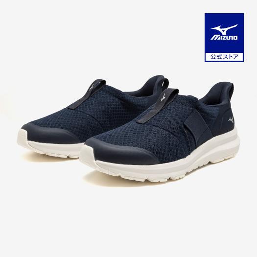 ミズノ公式 ウエーブフリーライドSO SW ウォーキング レディース ネイビー クリアランス