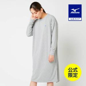 ミズノ公式 ミズノ直営店限定 モノグラムM Tシャツワンピース レディース グレー杢｜ミズノ公式オンライン Yahoo!店