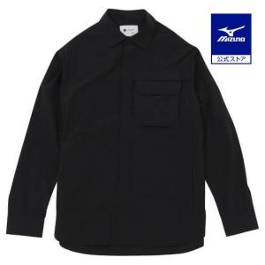 ミズノ公式 MIZUNO ADAPTユーティリティーシャツ メンズ ブラック｜mizuno-shop
