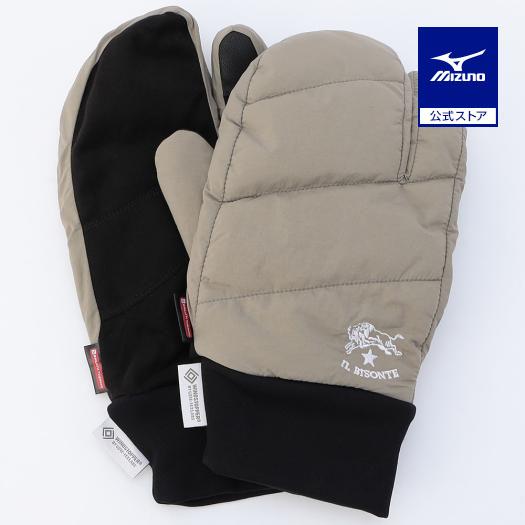 ミズノ公式  IL BISONTE/吸湿発熱 WINDSTOPPER プロダクト フィンガーパデット...