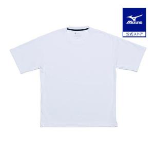 ミズノ公式  ミズノ直営店限定 アンチスウェットTシャツ メンズ マシュマロホワイト｜mizuno-shop