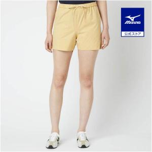 ミズノ公式 ウォーターリパレントストレッチショートパンツ レディース サンドベージュ クリアランス 雨対策｜ミズノ公式オンライン Yahoo!店