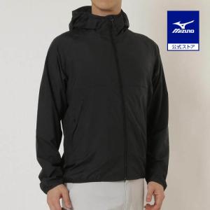 ミズノ公式 コンパクトウォーターリパレントジャケット メンズ ブラック 梅雨 雨対策 レイングッズ｜mizuno-shop