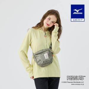 ミズノ公式  PEANUTS coloreショルダーポーチ カーキ