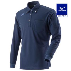 MIZUNO（ミズノ） ミズノ公式 ワークボタンダウンポロシャツ 半袖 ユニ