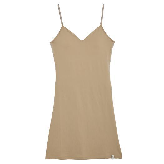 ミズノ公式 Ameri/接触冷感 シアードッキングキャミソールドレス カップ付き ベージュ レディー...