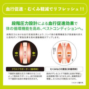 ミズノ公式 クラス1サポーターふくらはぎ+足首...の詳細画像2