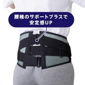 ミズノ公式 腰部骨盤ベルト ワイドタイプ ユニ...の詳細画像3