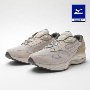 ミズノ公式 WAVE RIDER β ユニセックス グレー×グレージュ×カーキ｜mizuno-shop