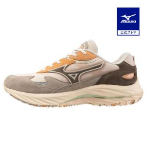 ミズノ公式 WAVE RIDER β ユニセックス ベージュ×ブラック×ブラウン クリアランス