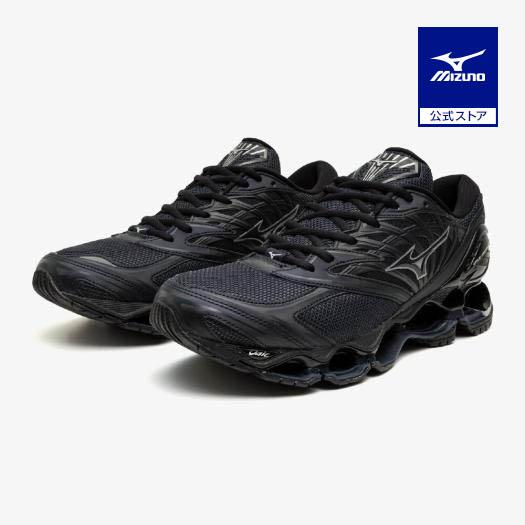 ミズノ公式 WAVE PROPHECY LS ネイビーxシルバーxダークブルー ユニセックス