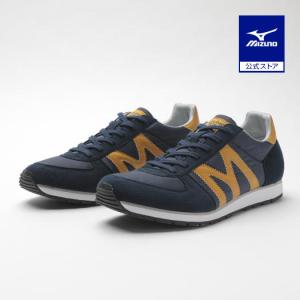 ミズノ公式 MIZUNO MR1 ユニセックス ネイビー×マスタード｜mizuno-shop