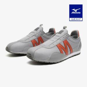 ミズノ公式 MLC-00 SLIP-ON WP 防水 ユニセックス グレー×ワイン×ネイビー 梅雨 雨対策 レイングッズ｜mizuno-shop