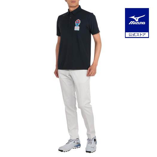 ミズノ公式 大阪・関西万博 EXPO2025公式半袖ポロシャツ ユニセックス ネイビー