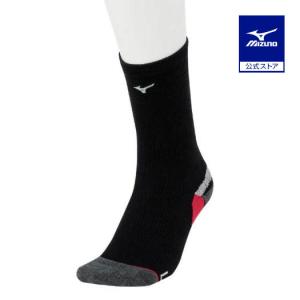 Mizuno DELUXE WARM ブラック Mサイズ MIZUNO（ミズノ） ミズノ公式 発熱素材 デラックスウォームソックス