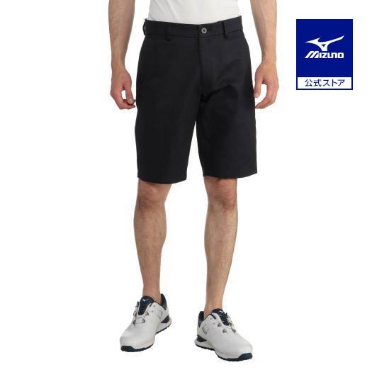 ミズノ公式 ゴルフウェア 撥水ストレッチハーフパンツ メンズ ディープネイビー