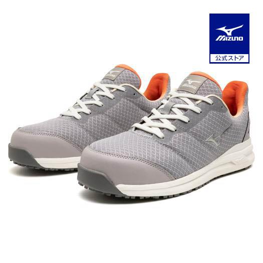 ミズノ公式 オールマイティ FSII 11L 紐 ローカット ワーキング レディース グレー×シルバ...