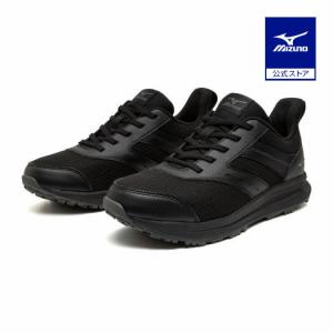 ミズノ公式 フリーロードLB 11L 紐/ローカット/ワーキング  ブラック レディース