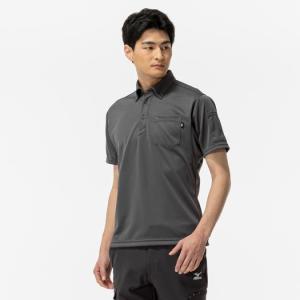 MIZUNO（ミズノ） ナビドライ ワークボタンダウンポロシャツ（半袖
