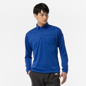 MIZUNO（ミズノ） ミズノ公式 ナビドライワークボタンダウンポロシャツ