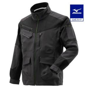 ミズノ ワークジャケット(通年向け) ［ユニセックス］ 08：チャコール