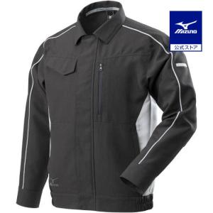 (春夏) ミズノ F2JE2194 ワークジャケット ブルゾン ジャンパー 制電制素材 MIZUNO (社名ネーム一か所無料) MIZUNO（ミズノ） (春夏) F2JE2194 ワークジャケット ブルゾン