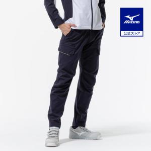 MIZUNO（ミズノ） ミズノ公式 ワークパンツ ストレッチ 制電 ネイビー