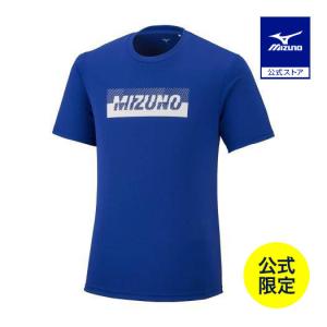 ミズノ公式  ミズノ直営店限定 ドライサイエンスストレッチTシャツ メンズ サーフブルー｜mizuno-shop