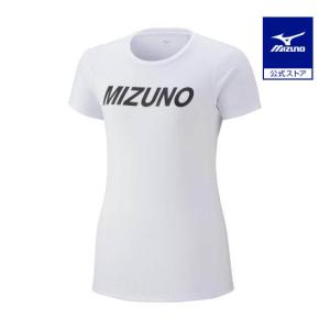 ミズノ公式  ミズノ直営店限定 ドライサイエンスストレッチTシャツ レディース ホワイト｜mizuno-shop