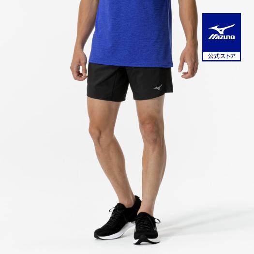 ミズノ公式 ランニング マルチポケットパンツ プラス 7インチ ブラック メンズ