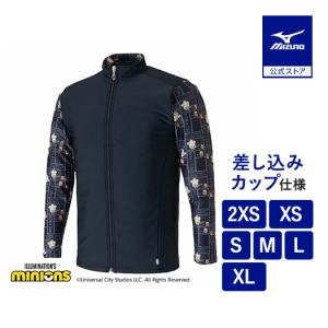 ミズノ公式 ミニオン ラッシュガード ブラック ユニセックス