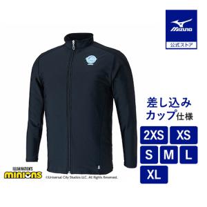 ミズノ公式 ミニオン ラッシュガード ブラック ユニセックス