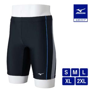 MIZUNO（ミズノ） ミズノ公式 競泳練習用ハーフスパッツ メンズ