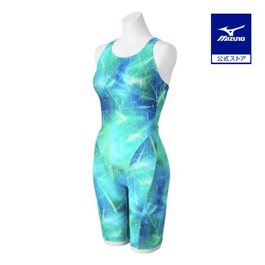 ミズノ公式 アクアフィットネス用オールインワン ミント レディース