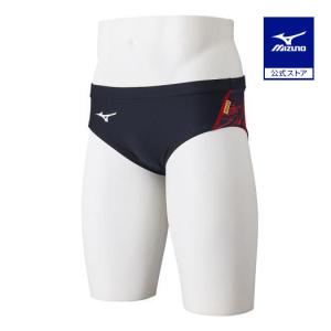ミズノ競パンネイビー/レッドSサイズ 競泳用Vパンツ|N2MB1025|競泳水着|スイム|ミズノ公式オンライン