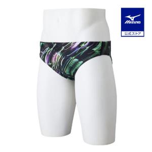 MIZUNO（ミズノ） ミズノ公式 競泳用Vパンツ メンズ ブラック×ライト