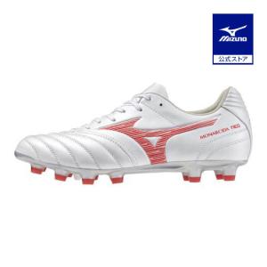 ミズノ公式 モナルシーダNEO III WIDE PRO サッカー／フットボール ユニセックス スーパーホワイトパール×レッド｜mizuno-shop