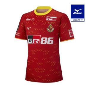 ミズノ公式  数量限定 名古屋グランパス 2022シーズンウエア レプリカ FP 1st home ジュニア｜mizuno-shop