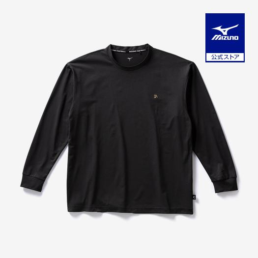 ミズノ公式 p. ピードット 長袖Tシャツ ブラック ユニセックス