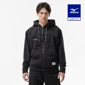 ミズノ公式 モレリア フリースフーディジャケット ブラック ユニセックス